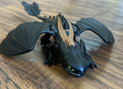 How to Train Your Dragon Toothless Night Fury 9.5" Toy Action Figure Cover