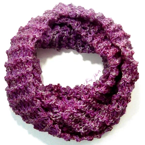 Knitted Karma Infinity Scarf Color: Sweetheart - Picture 1 of 2