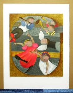 GRACIELA RODO BOULANGER ORIGINAL LITHOGRAPH SIGNED and NUMBERED 5/200 #2 - Bild 1 von 4