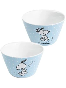The Peanuts Cuenco Snoopy - Cuenco de cereales azul porcelana 500 ml - Imagen 1 de 3