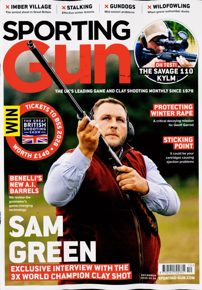 SPORTING GUN MAGAZINE DEC 25 - Image 1 of 1