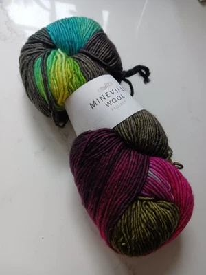 Mineville Wool Project Special Run Merino Dk in Color "Cosmic Dawn" 274yds - Image 1 of 4