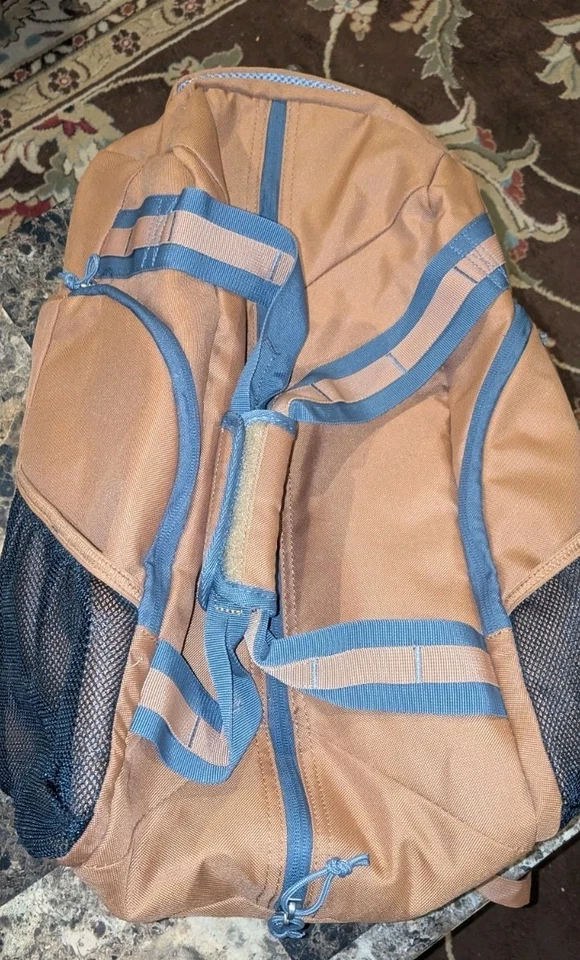 Ozark Trail 35 Ltr Convertible Backpack Duffel, Durable Polyester, Brown - Image 1 of 4