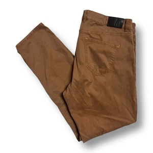 Peter Millar Crown Crafted Men’s Wayfare Five Pocket Pants Chino Tan Camel 39x31 - Picture 1 of 11