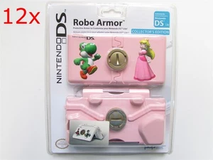 Lot of 12 Nintendo DS Lite Robo Armor Hard Case Shell Pink Yoshi Princess Peach - Picture 1 of 4