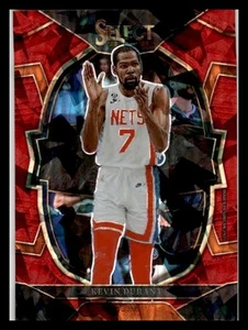 2022 Panini Select #37 Kevin Durant Red Cracked Ice Prizm NM - Bild 1 von 2