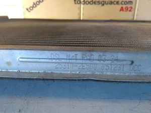 253102E500 water radiator for KIA SPORTAGE 2.0 CRDI 4WD 2004 232507 - Picture 1 of 17