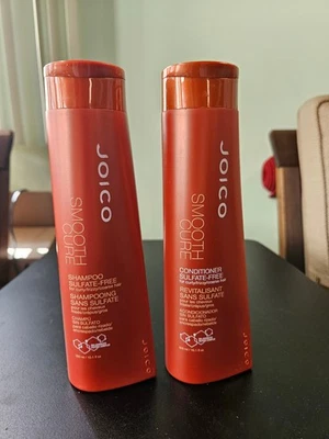 JOICO Smooth Cure Shampoo & Conditioner Sulfate-Free 10.1 oz (Salon Exclusive) - Image 1 of 4