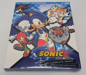 Sonic X: Complete English Dubbed Series Sdbd (Blu-ray) with SLIPCOVER | NEW, USA - Bild 1 von 2