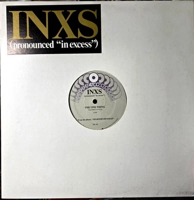 INXS 12" The One Thing - Atco- PR 481 Never Played! - Image 1 of 3