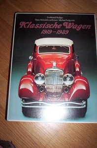 Buch klassische Wagen 1919 bis 1939 Hallwag 1988 gebraucht ok Oldtimer - Bild 1 von 1