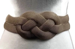 Sarah Cavender Metal Works Silver Mesh Belt Size S/M BEAUTIFUL!! - Picture 1 of 11