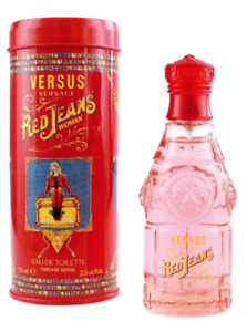 VERSACE Red Jeans Women's Eau De Spray Perfume 2.5 oz 75 ml  MADE in ITALY + BOX