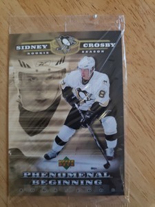 2005-06 Upper Deck Phenomenal Beginning Jumbo Sidney Crosby #SC1 Rookie