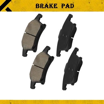 Pastillas de freno delanteras de cerámica 4 piezas para Ford Fusion y Lincoln MKZ 2013 2014-2020 D1653 Foto 1 de 4