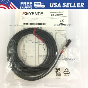 Interruptor sensor fotoeléctrico KEYENCE PR-MB30P3 1 PIEZA nuevo envío gratuito - Imagen 1 de 4