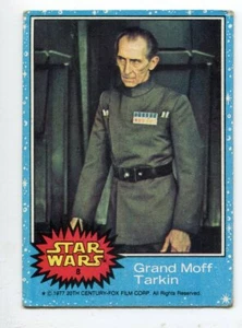 1977 Topps Star Wars #8 Grand Moff Tarkin - Picture 1 of 1