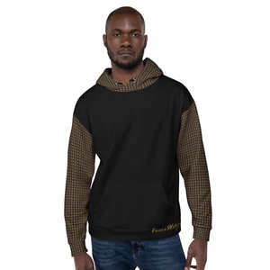 Voiceritzy Lion Hoodie – Bold All-Over Print, Fleece Lined, Unisex Sizes - Picture 1 of 24