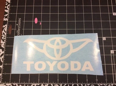 Toyota Toyota Yoda MR2 Celica Tacoma camión, coche, portátil ventana pegatina calcomanía Foto 1 de 4