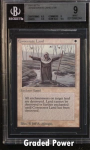 Beta Consecrate Land 9 Magic MTG - Picture 1 of 2
