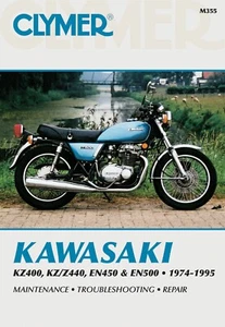 Clymer Manual For Kawasaki KZ400 KZ/Z440, EN450 & EN500 74-95 - Picture 1 of 1