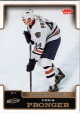 2006 Fleer Anaheim Ducks Hockey Card #5 Chris Pronger