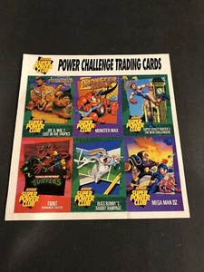Super power club power challenge trading cards Insert - Picture 1 of 3