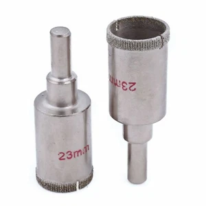 2Pcs 23mm 7/8" inch Diamond Masonry Hole Saw Tip Tile Drill Bits for Stone Glass - Picture 1 of 12