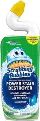 2 Scrubbing Bubbles Toilet Bowl Cleaner Gel, Rainshower Scent - Image 1 of 4