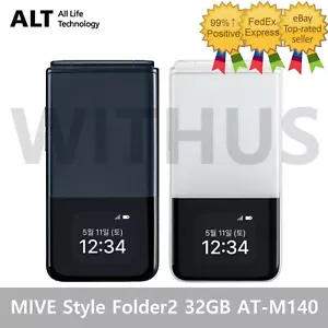 ALT MIVE Style Folder 2 32GB AT-M140 LTE/3G New Sealed - Black/White_ - Picture 1 of 16