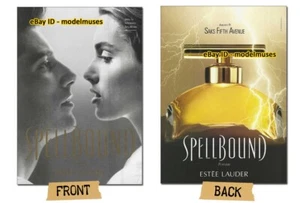 ESTEE LAUDER Fragrances 2-Page PRINT AD 1991 JULIE ANDERSON Nick Constantino - Picture 1 of 2