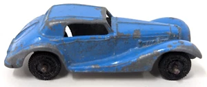 Vintage Tootsietoy 1939 Mercedes Benz Coupe Blue Diecast Metal Car Toy USA - Picture 1 of 7