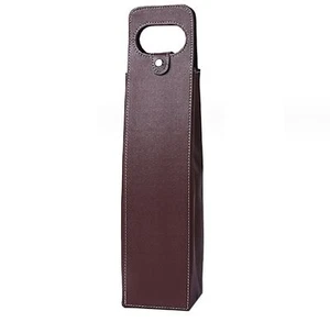 Geschenktaschen für Flaschen Tasche Geschenktüten Weintasche Kunstleder Weintüte - Bild 1 von 3