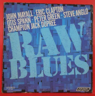 RAW BLUES LP 1967 PROMO CLAPTON PETER GREEN MAYALL NICE CONDITION! VG/VG!!A - Image 1 of 4