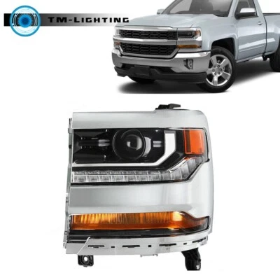 For Chevy Silverado 1500 2016 2017 2018 HID Headlight Headlamp Driver Left Side - Image 1 of 4