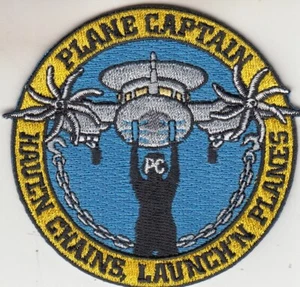 VAW-126 SEAHAWKS PLANE CAPTAIN SHOULDER PATCH [Item 126012] - Picture 1 of 1