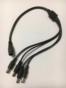 NIGHT OWL LOREX Security System Power Supply Cable 4 Cameras from One Pwr Source - Picture 1 of 3