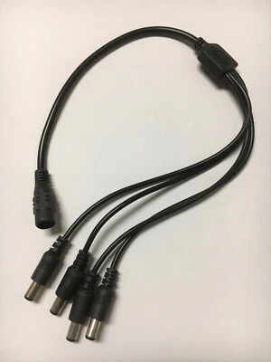 SWANN, SMONET, COBRA Security Camera PS Cable 4 Cameras from One Pwr Source - Image 1 of 3