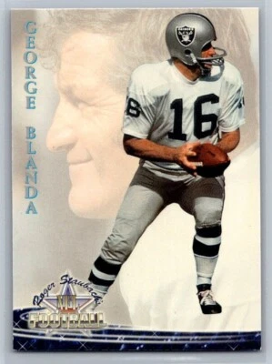 1994 Ted Williams Card Company Roger Staubach's NFL Football - #45 George Blanda - Image 1 of 2
