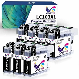 Cartucho de tinta de impresora 7 LC103 XL negro para Brother MFC-J870DW MFC-J450dw J4410dw - Imagen 1 de 5