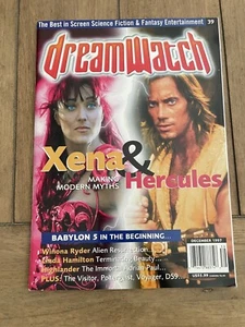 DreamWatch Xena & Hercules December 1997 Sci-fi Magazine - Foto 1 di 6