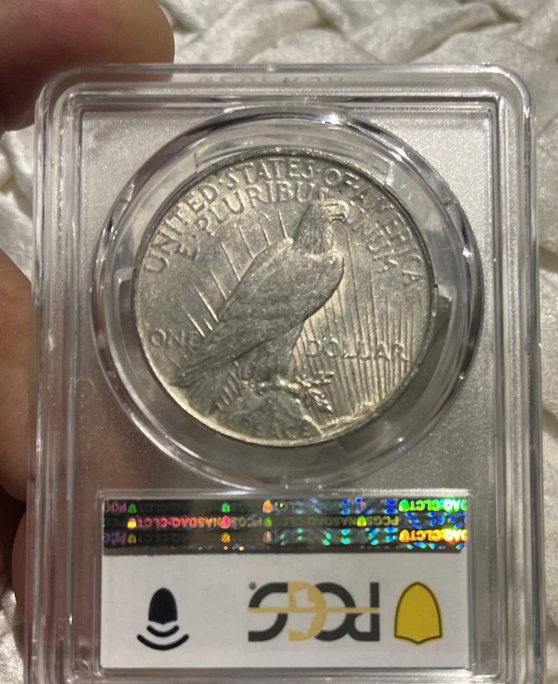 1922 - P Peace Silver Dollar  - PCGS XF45 Genuine Nice Add To Your Collection !! - Image 1 of 4