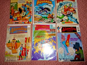 ADVENTURE COMICS LOT(6) AVE FN+ LSH SUPERGIRL 1963-1976 - Picture 1 of 3