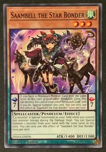 Saambell the Star Bonder | DAMA-EN030 | Common | 1st | Dawn of Majesty | YuGiOh - Picture 1 of 3
