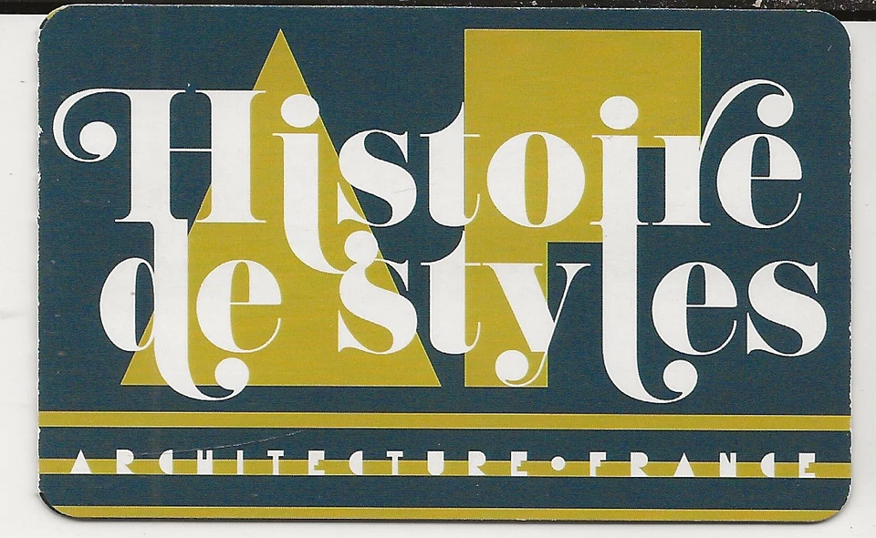 France 2019 Booklet 12 Stamps, Hisory of Style, Architecture in France, MNH - Image 1 of 2