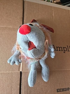 Vintage 1995 The Big Comfy Couch Wuzzy Dust Bunny Plush Stuffed Animal Toy Rare - Picture 1 of 6