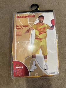 Average Joes Dodgeball Costume Cosplay Adult M Med Shirt Shorts Spirit Halloween - Picture 1 of 3