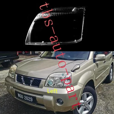 Cubierta de lente de faro lateral izquierdo apta para Nissan Rogue X-Trail T30 2001-2007 + pegamento Foto 1 de 4