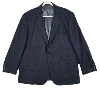 Brooks Brothers 1818 Madison Fit Moon Fabric Mottled Navy Blazer Men's Size 48R - Image 1 of 4