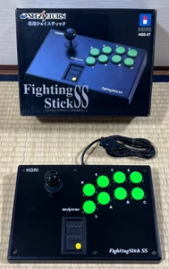 Sega Saturn - Hori Fighting Stick SS HSS-07 - Fully Working - Japan Vgood! - Picture 1 of 17